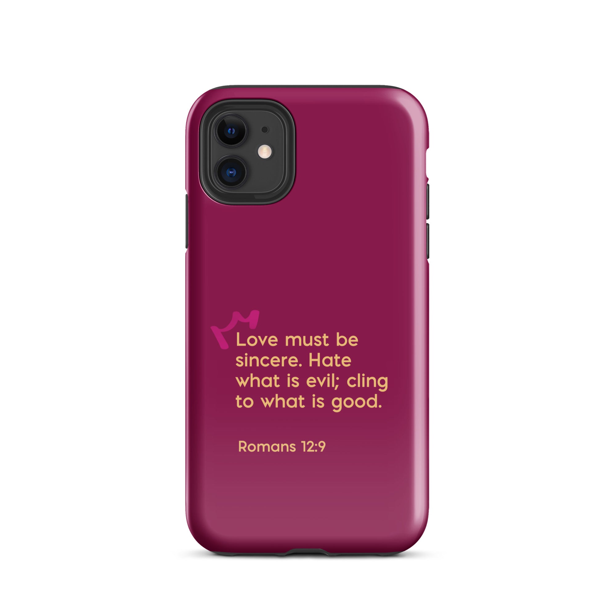 iPhone Case - Romans 12:9