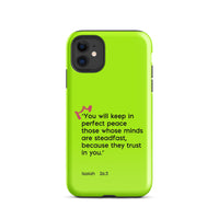 iPhone Case - Isaiah 26:3