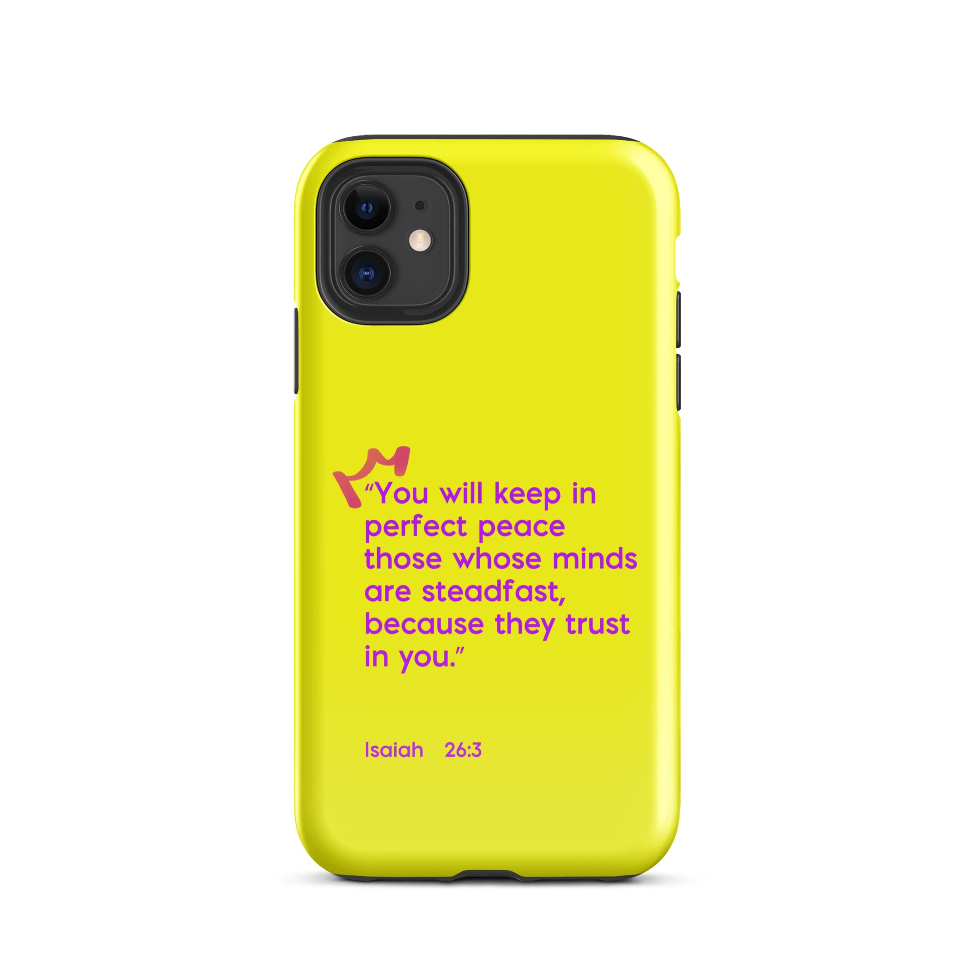 iPhone Case - Isaiah 26:3