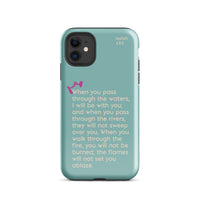 iPhone Case - Isaiah 43:2