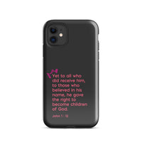 iPhone Case - John 1:12