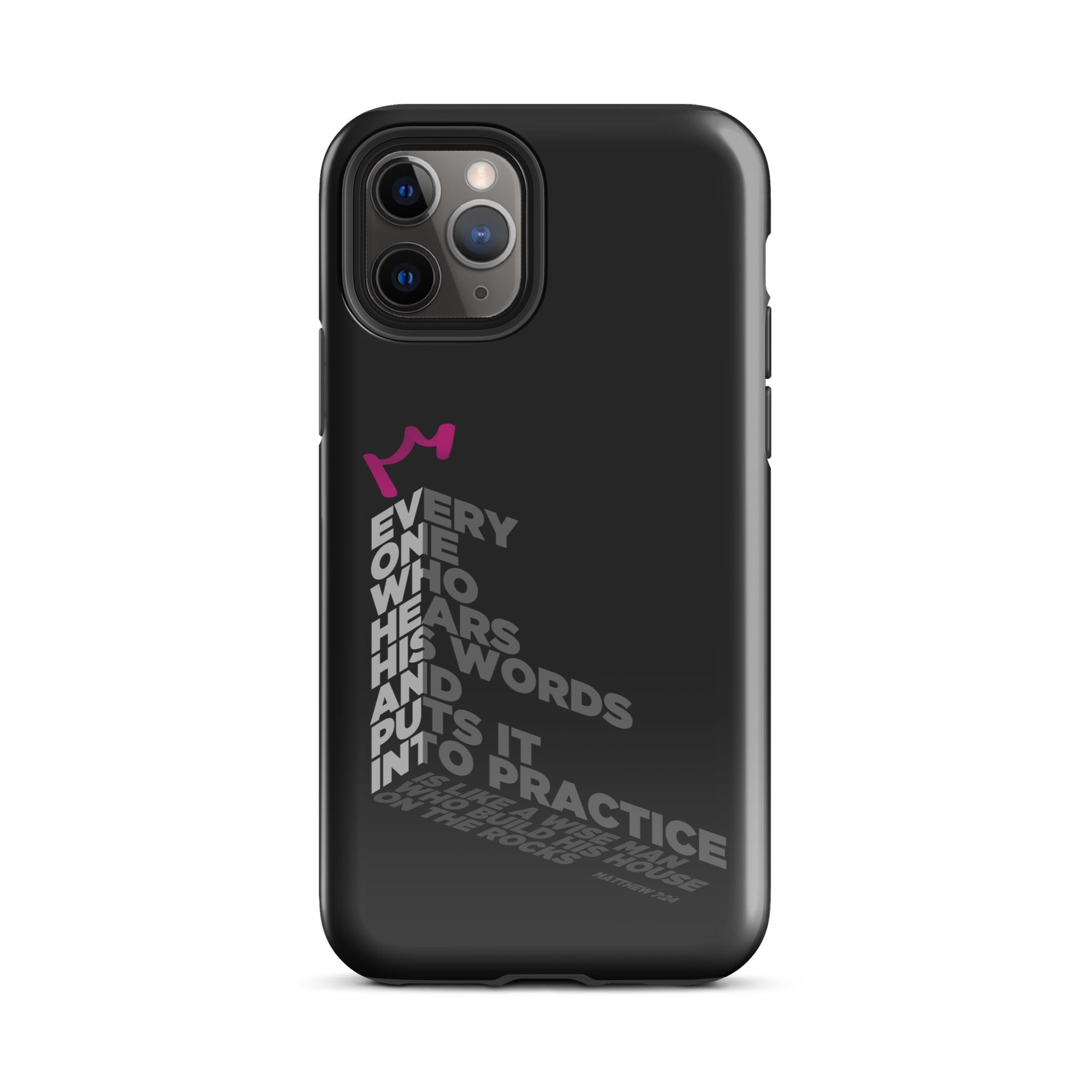 iPhone Case - Matthew 7:24