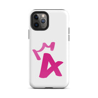 iPhone Case White - Letter A