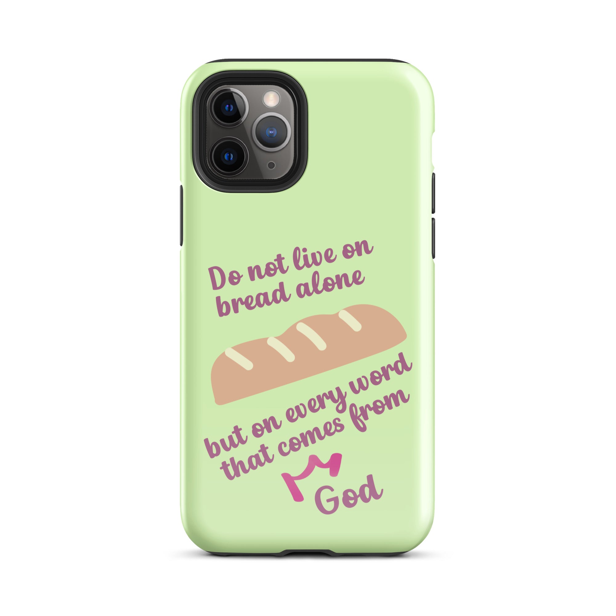 iPhone Case - Deuteronomy 8:3