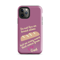 iPhone Case - Deuteronomy 8:3