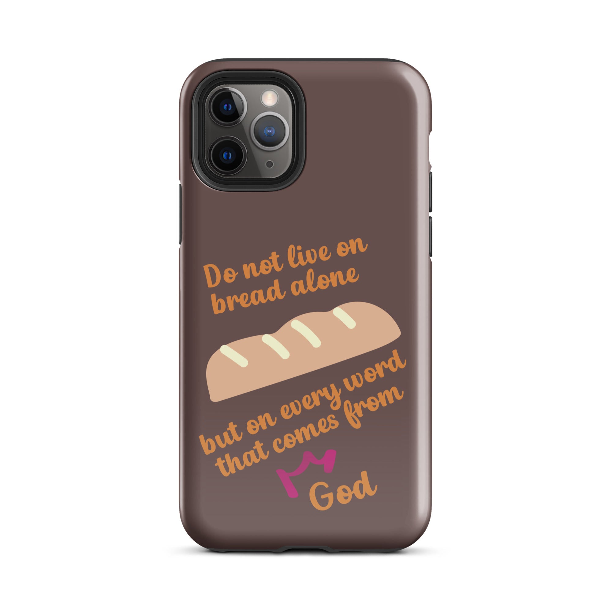 iPhone Case - Deuteronomy 8:3