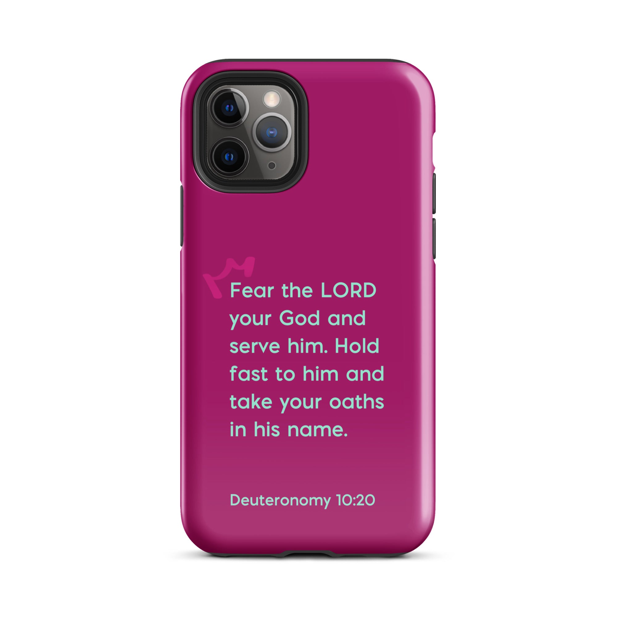 iPhone Case - Deuteronomy 10:20