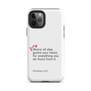 iPhone Case - Proverbs 4:23