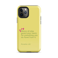 iPhone Case - Proverbs 4:23