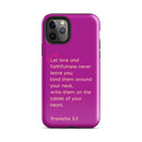 iPhone Case - Proverbs 3:3