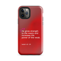 iPhone Case - Isaiah 40:29