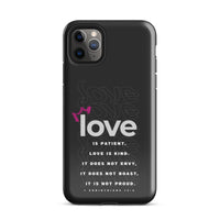 iPhone case - 1 Corinthians 13:4