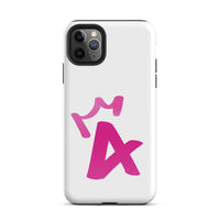 iPhone Case White - Letter A