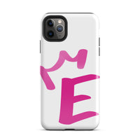 iPhone Case White - Letter E