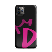 iPhone Case Black - Letter D