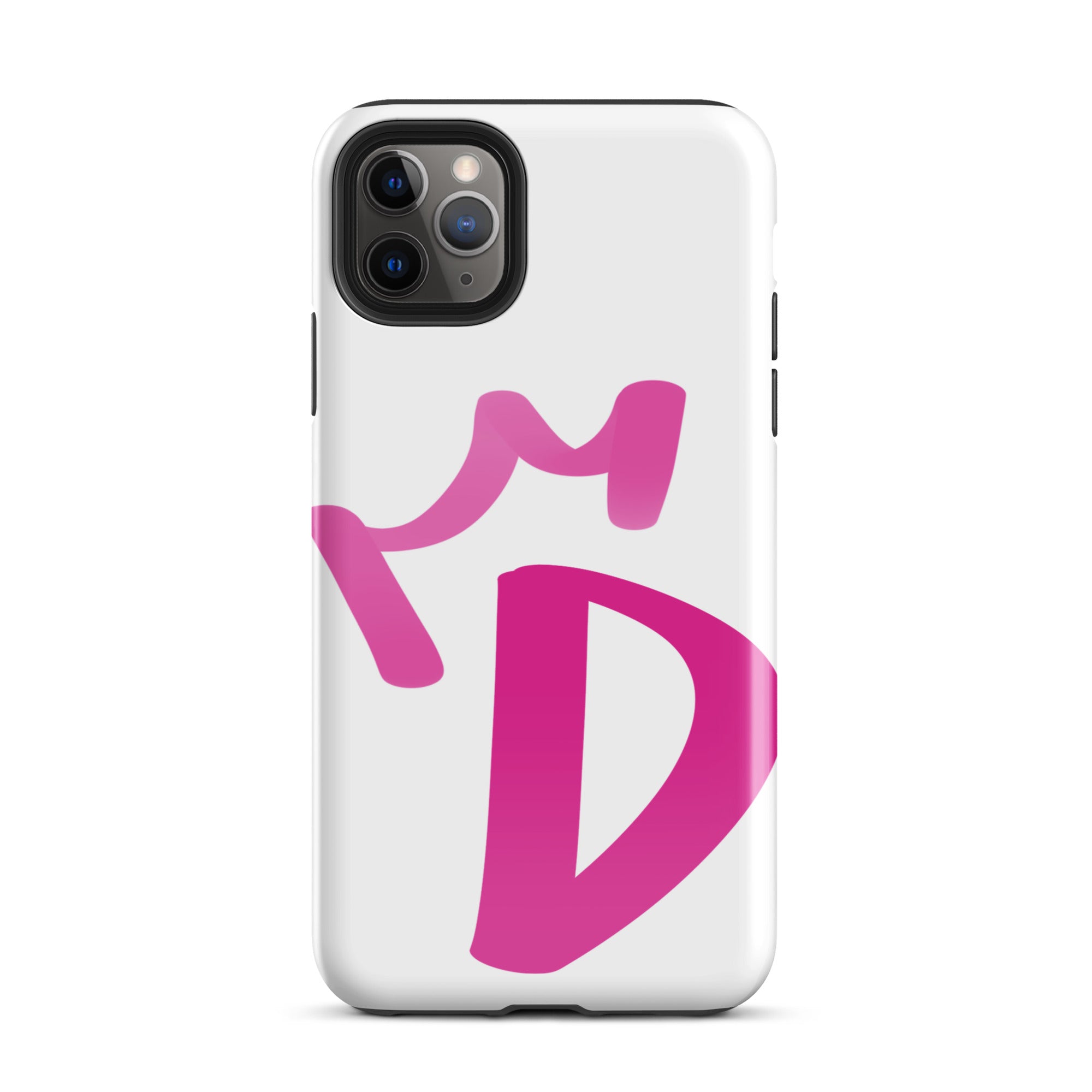 iPhone Case White - Letter D