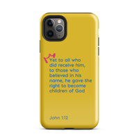 iPhone Case - John 1:12