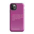 iPhone Case - Proverbs 27:3