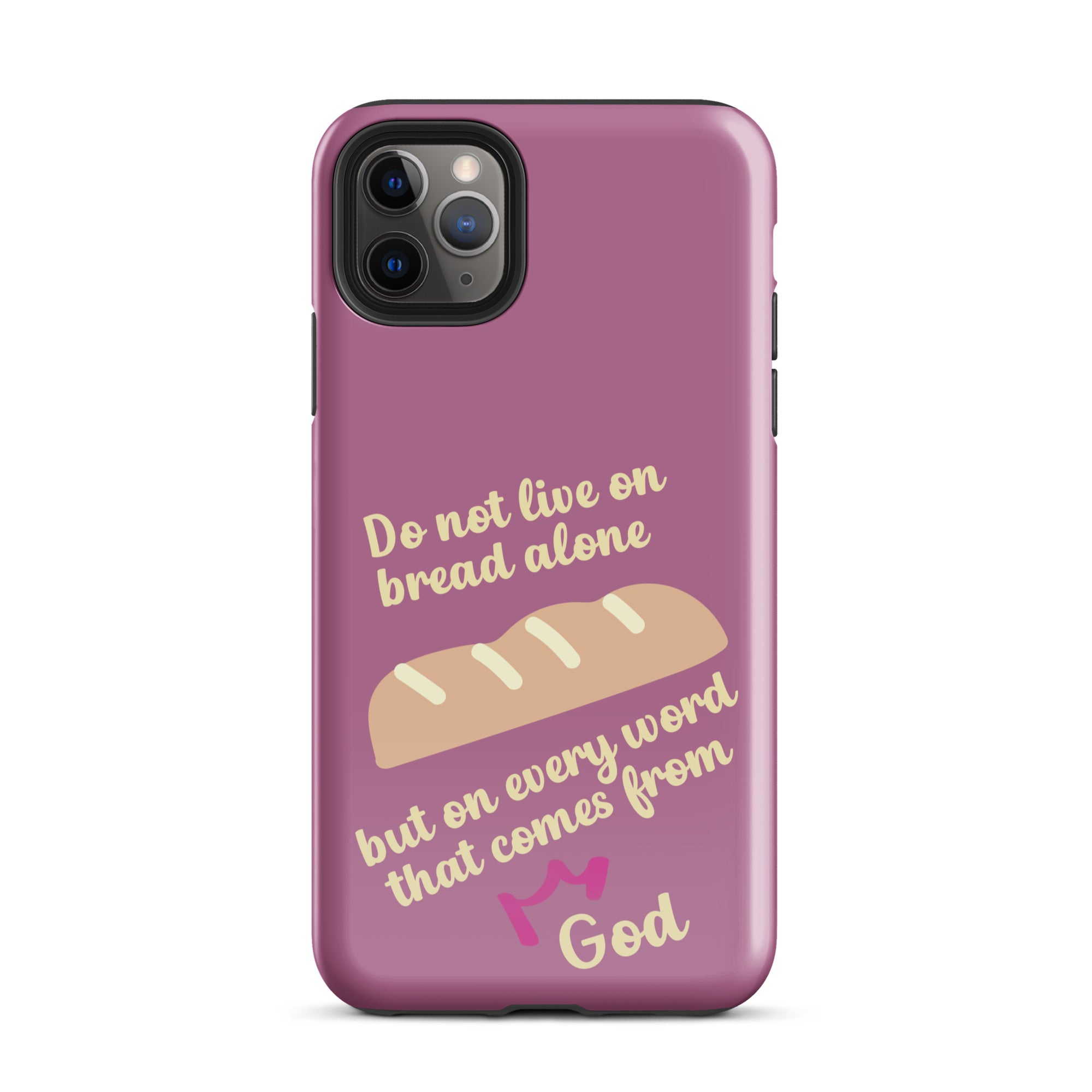 iPhone Case - Deuteronomy 8:3