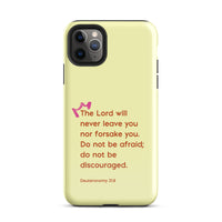 iPhone Case - Deuteronomy 31:8