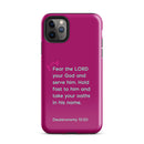 iPhone Case - Deuteronomy 10:20