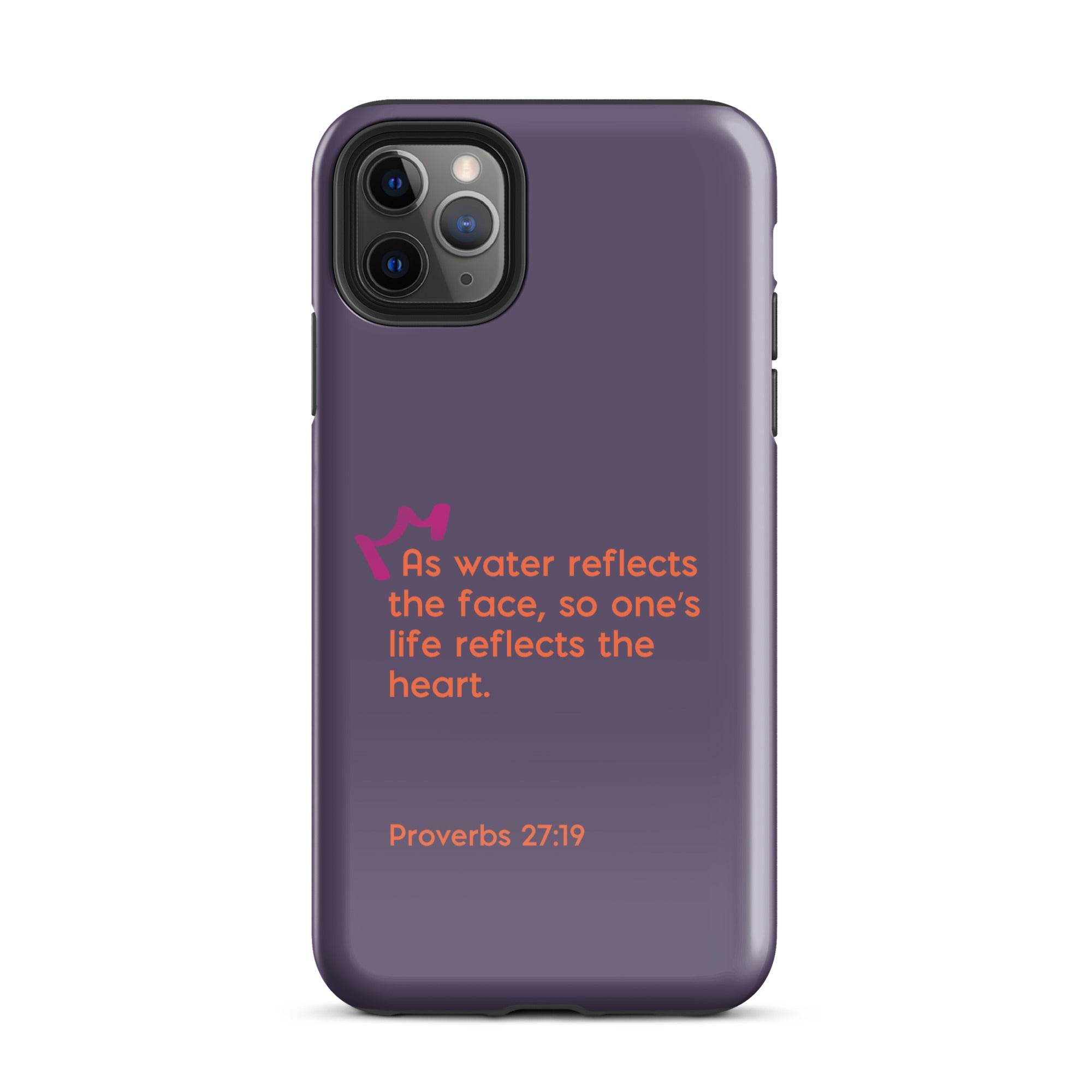 iPhone Case - Proverbs 27:19