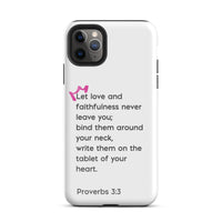 iPhone Case - Proverbs 3:3