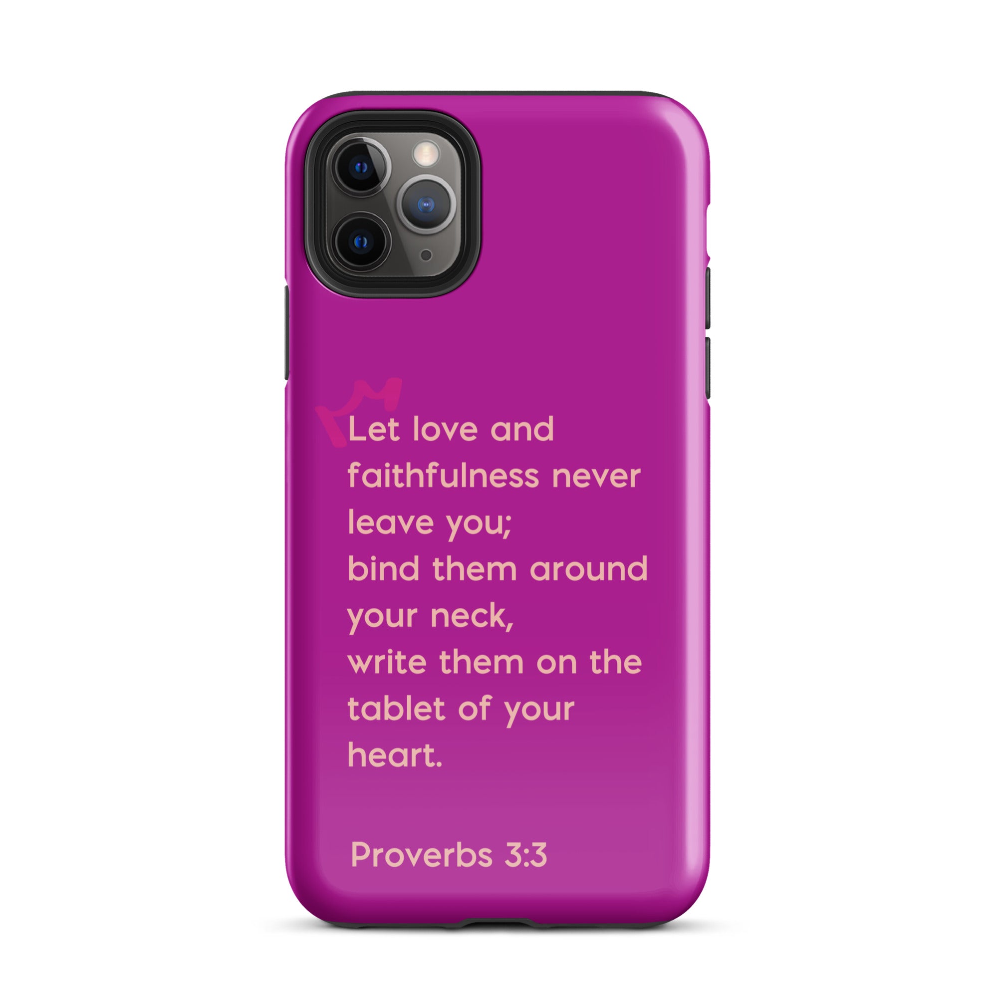 iPhone Case - Proverbs 3:3