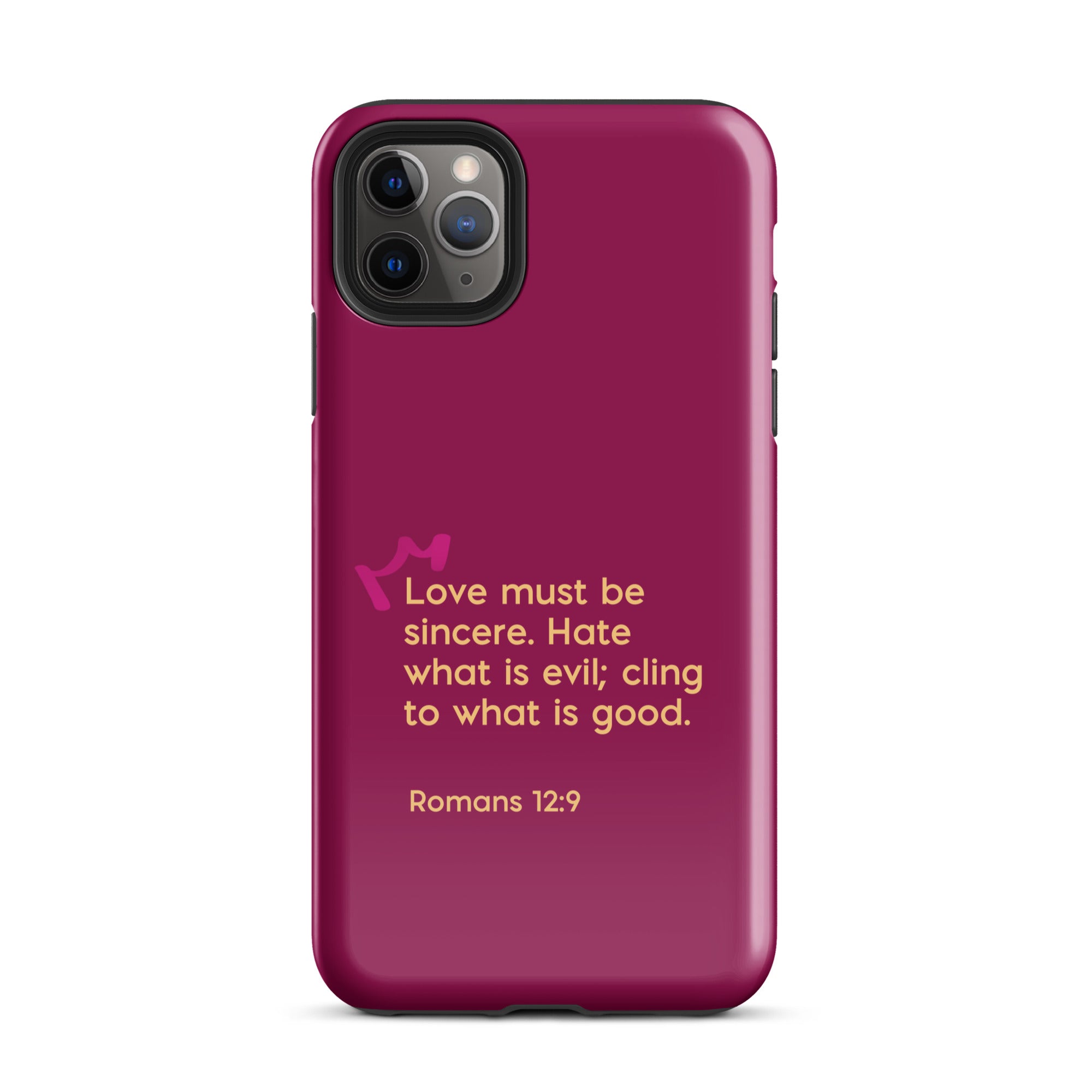 iPhone Case - Romans 12:9