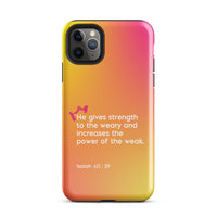 iPhone Case - Isaiah 40:29