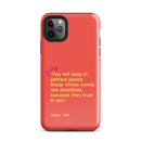 iPhone Case - Isaiah 26:3