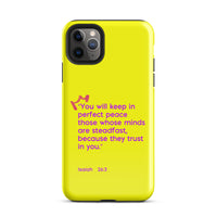 iPhone Case - Isaiah 26:3