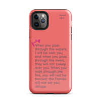 iPhone Case - Isaiah 43:2