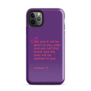 iPhone Case - Matthew 7:7