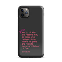 iPhone Case - John 1:12