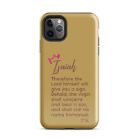 iPhone Case - Isaiah 7:34