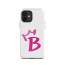 iPhone Case White - Letter B