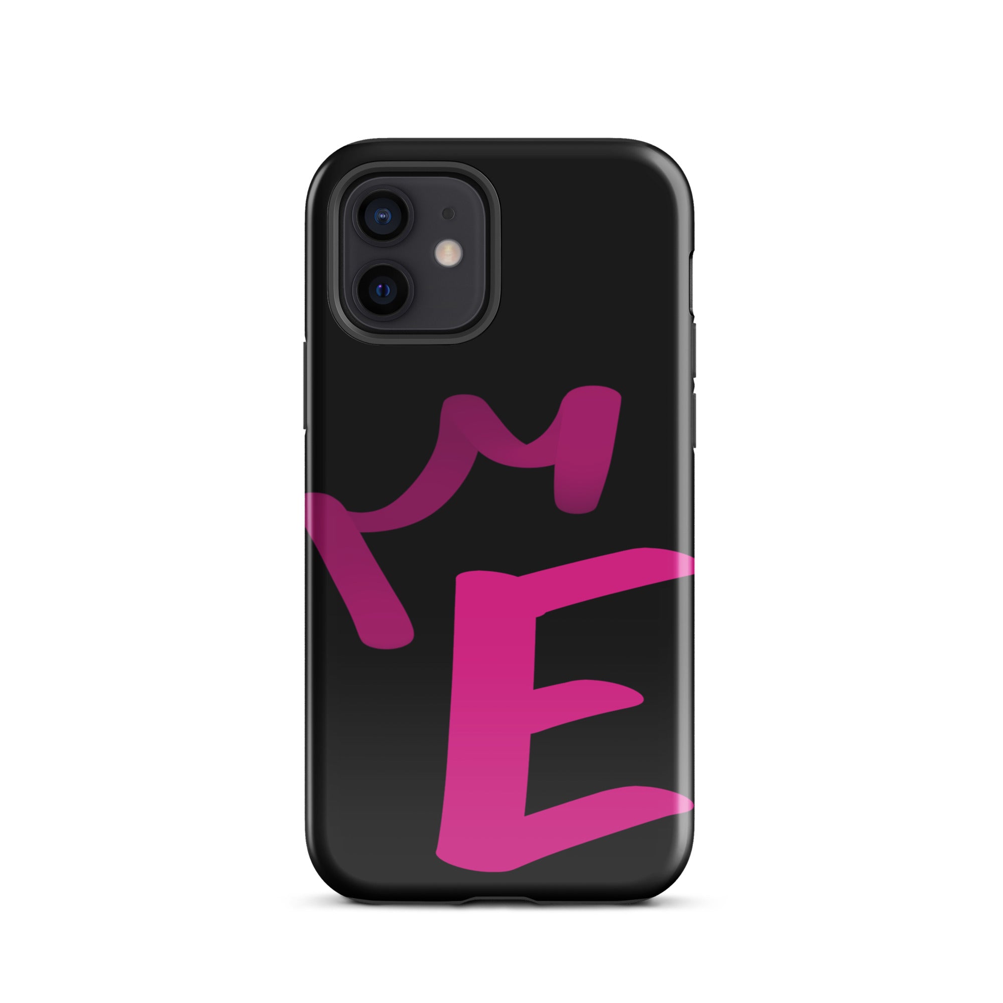 iPhone Case Black - Letter E