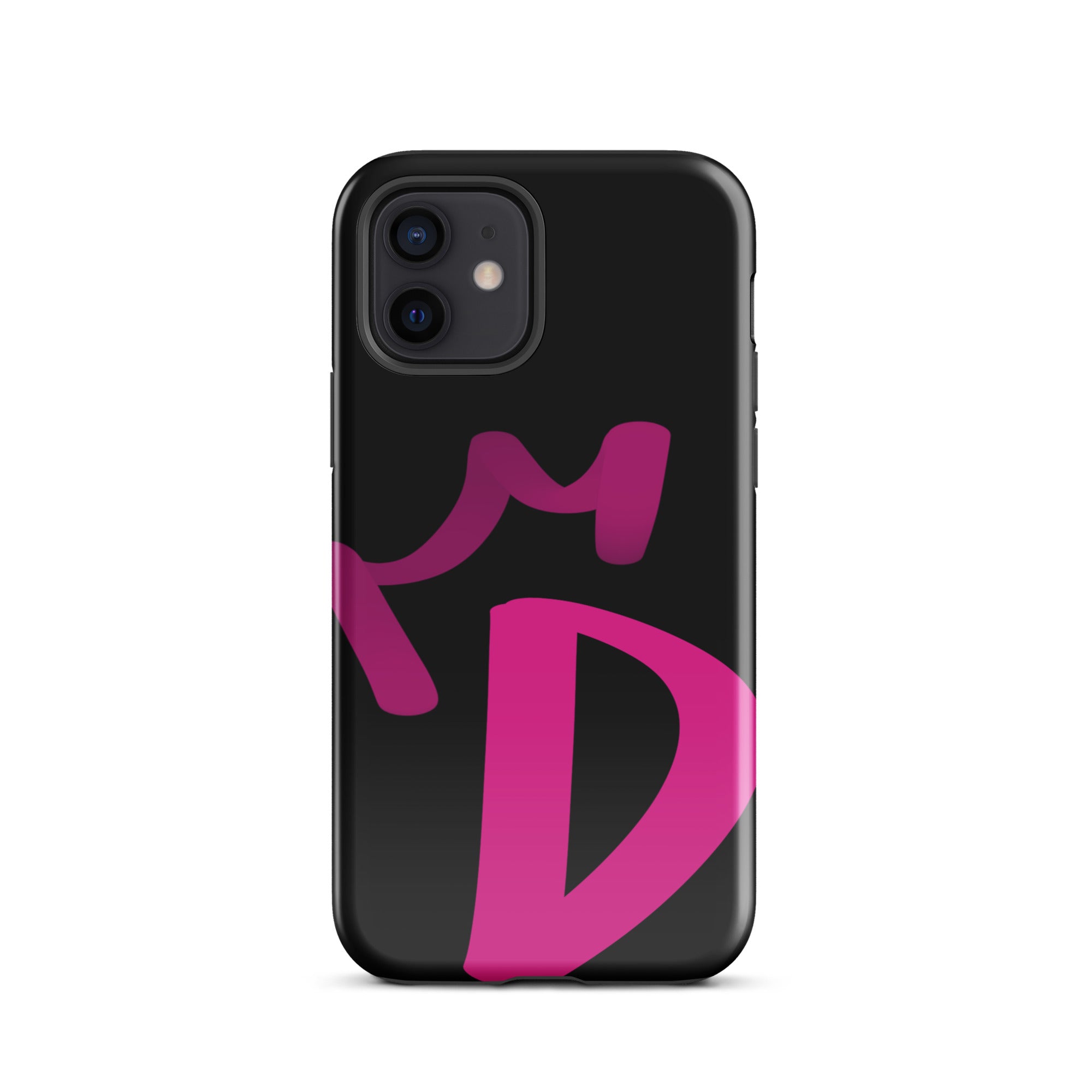 iPhone Case Black - Letter D