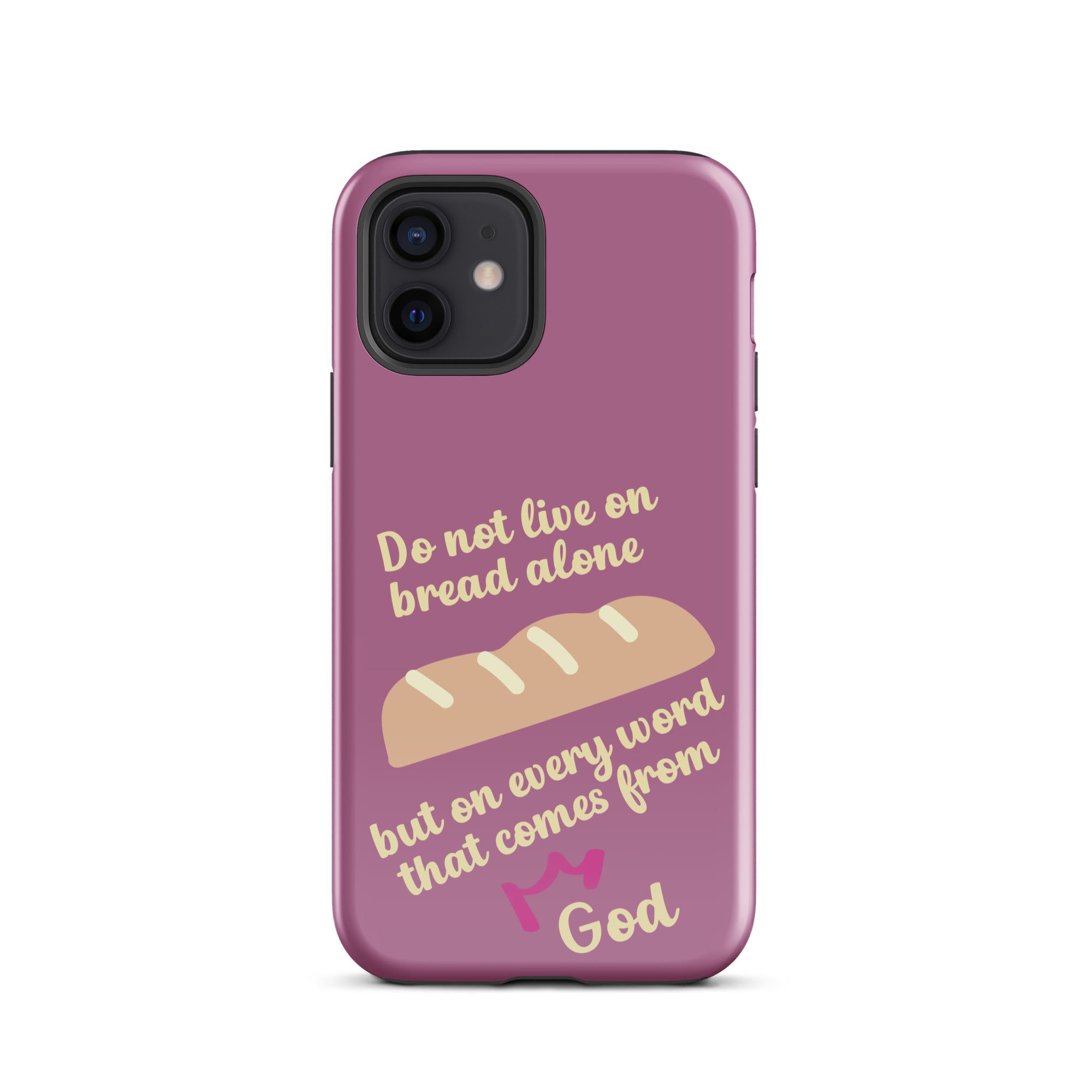 iPhone Case - Deuteronomy 8:3