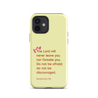 iPhone Case - Deuteronomy 31:8