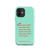 iPhone Case - Deuteronomy 10:20