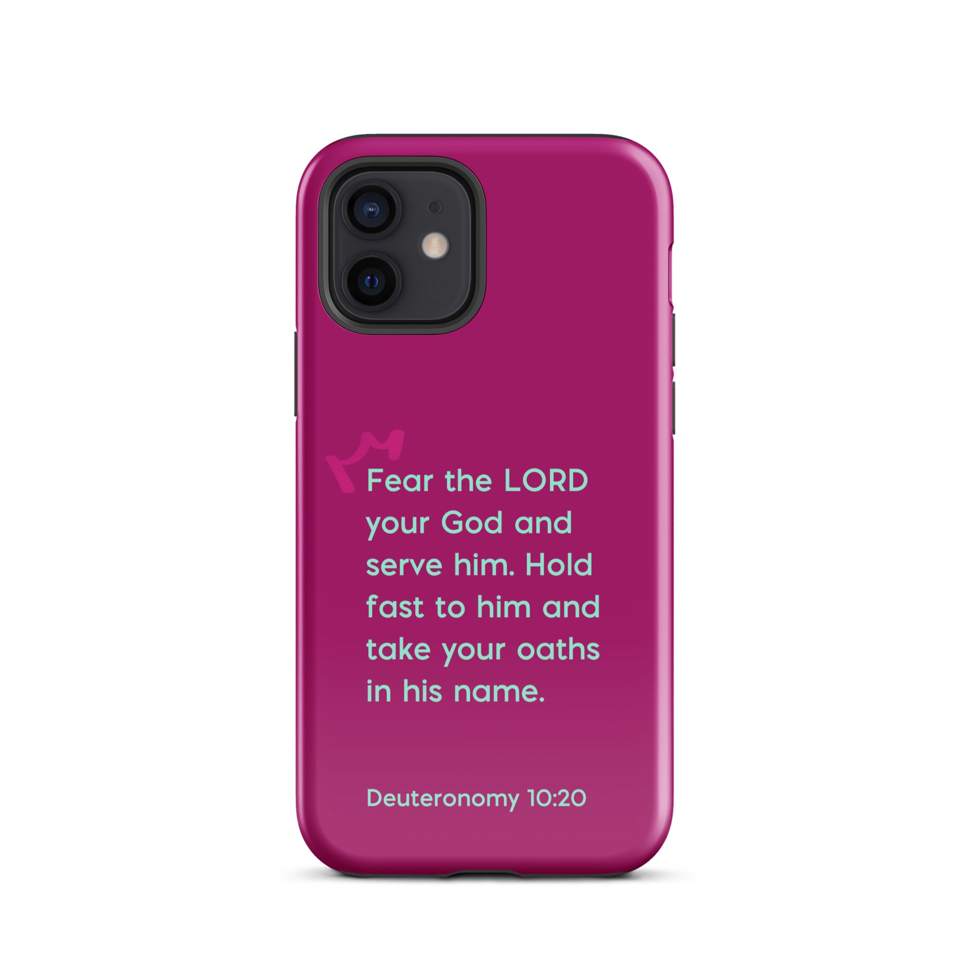 iPhone Case - Deuteronomy 10:20