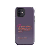 iPhone Case - Proverbs 27:19