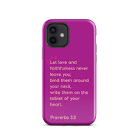 iPhone Case - Proverbs 3:3