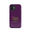 iPhone Case - Romans 8:31