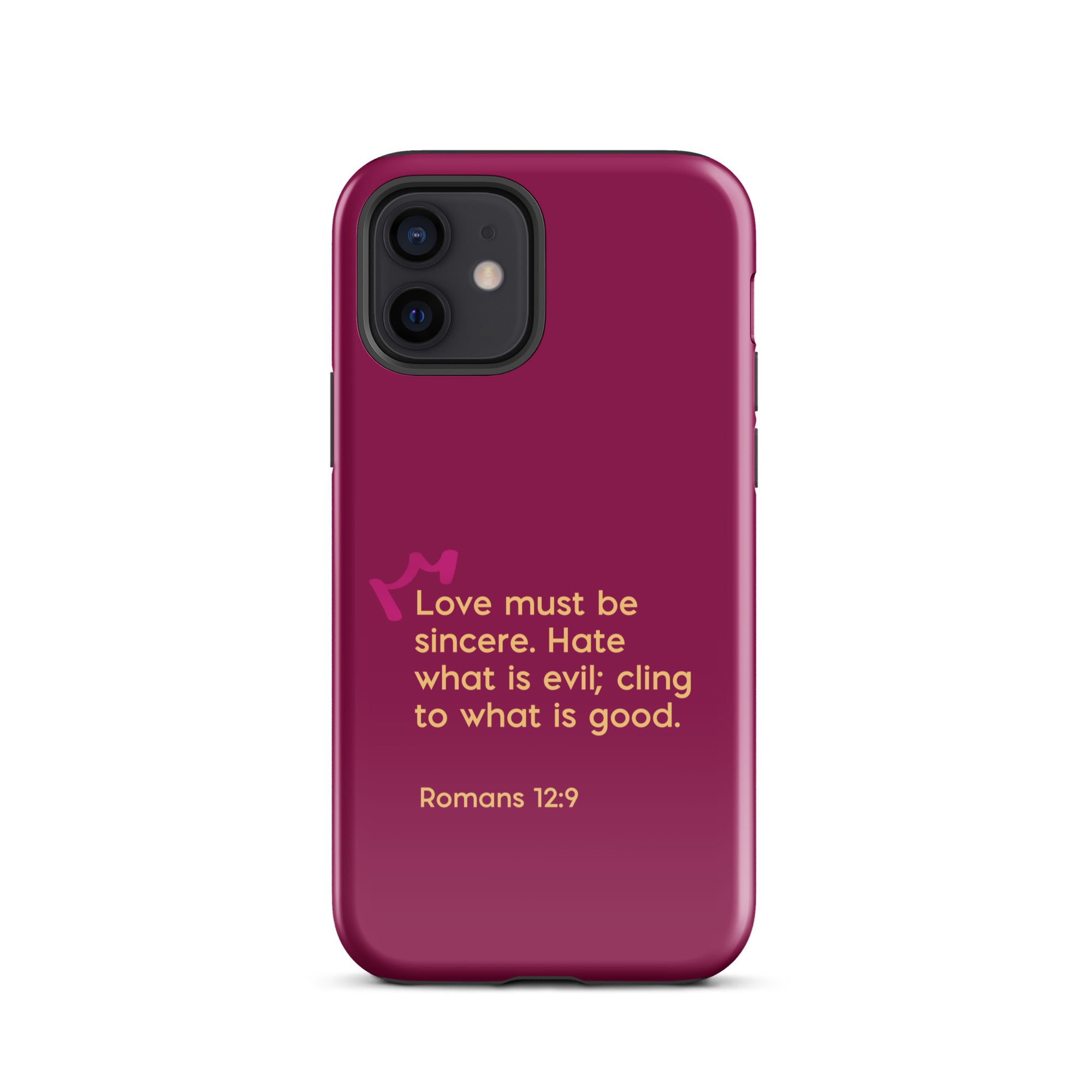 iPhone Case - Romans 12:9