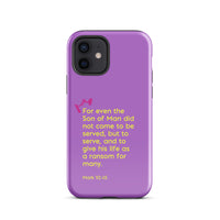 iPhone Case - Mark 18:45