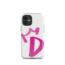 iPhone Case White - Letter D