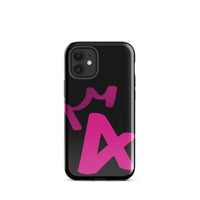 iPhone Case Black - Letter A